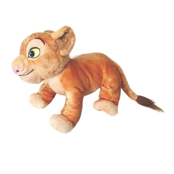 Authentic Disney Store The Lion King Simba Plush Stuffed Toy Cub Tan 12 inch - Picture 3 of 12